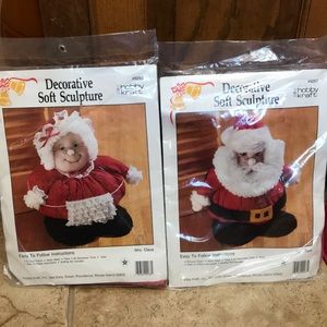 Hobby Kraft Kits Mr Claus Mrs Claus